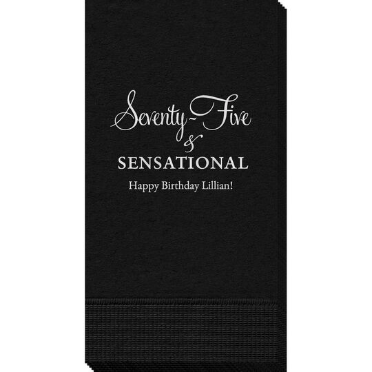 Seventy-Five & Sensational Guest Towels